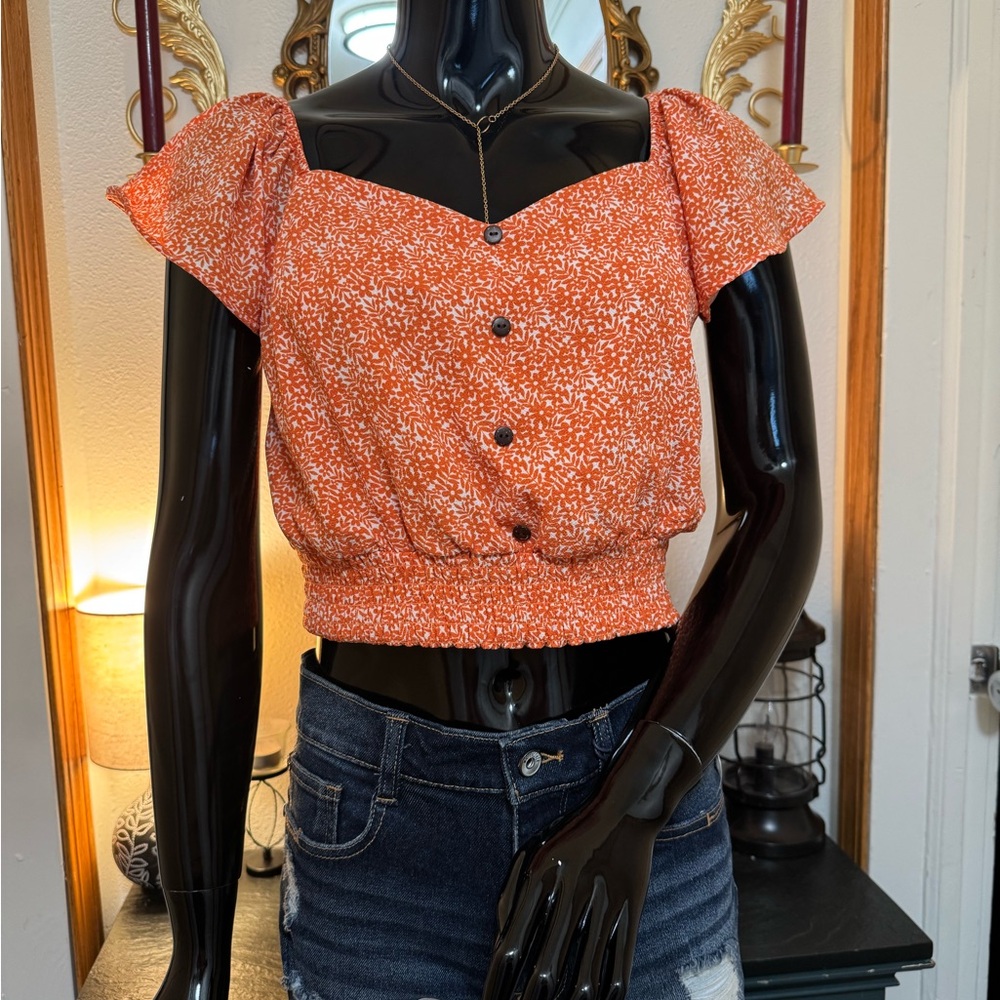 Never Been Worn Orange Women's Top